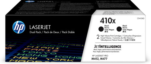 HP 410X 2-pack High Yield Black Original LaserJet Toner Cartridges HP 410X 2-pack High Yield Black Original LaserJet Toner Cartridges